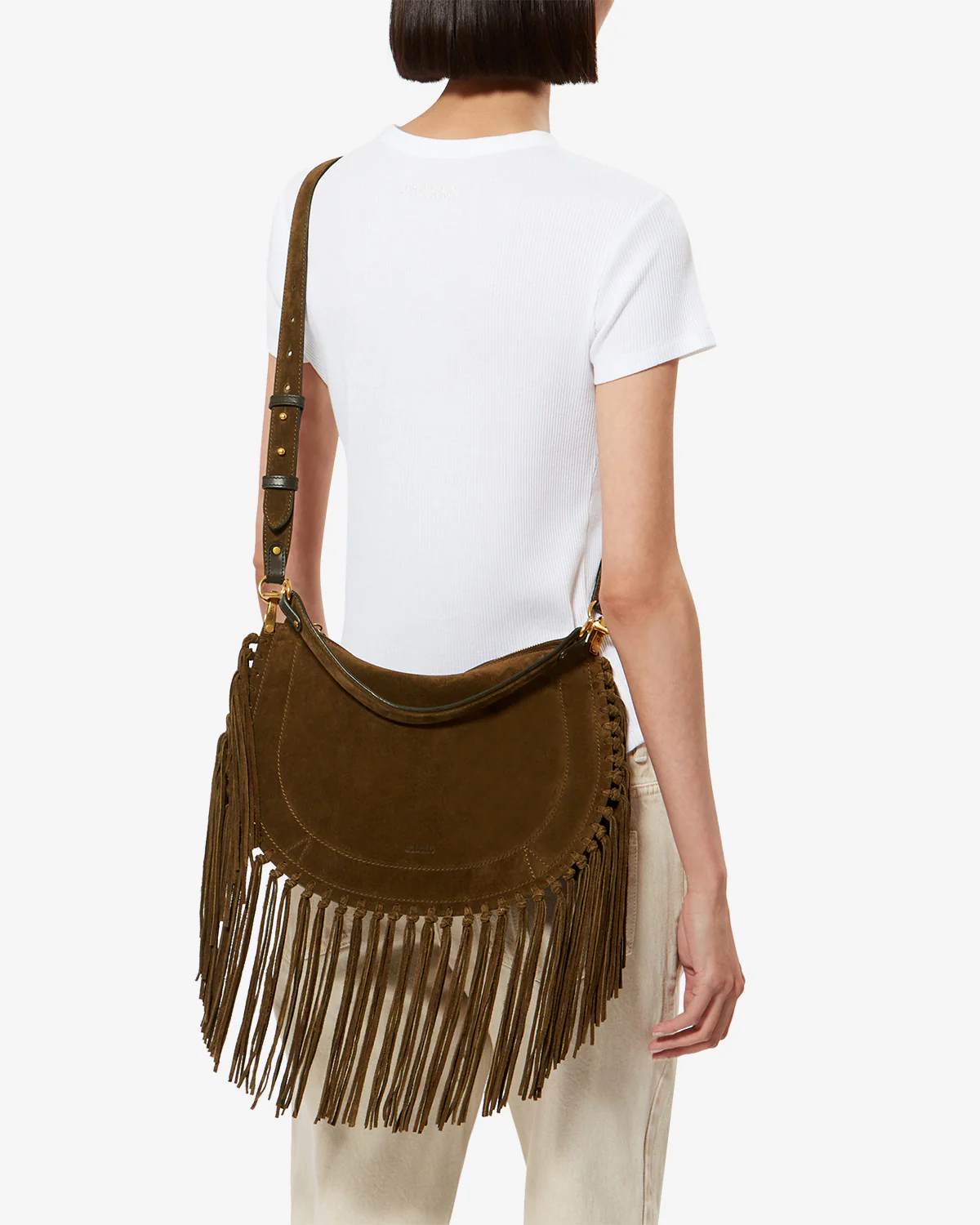 OSKAN SOFT ZIPPED BAG FRINGES