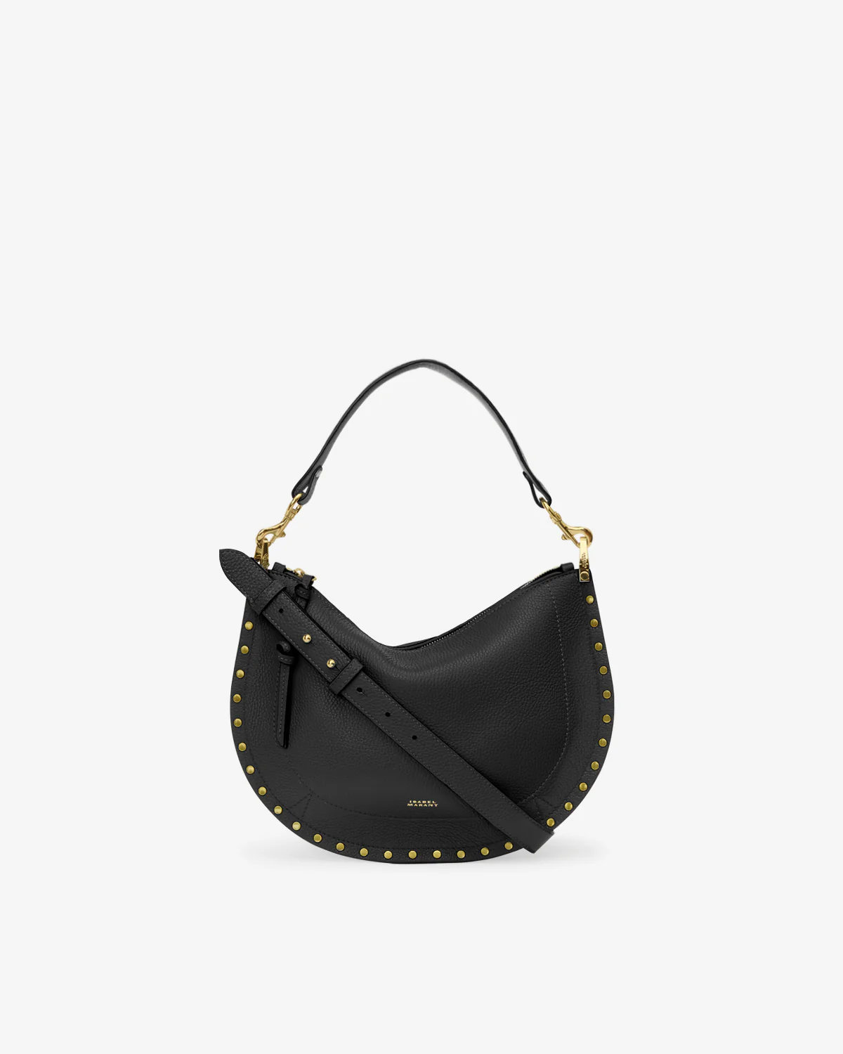 OSKAN SOFT ZIPPED SHOULDER BAG